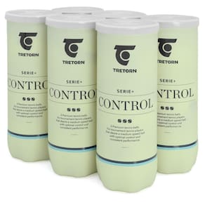 Bola de Tênis Tretorn Serie+ Control Pack com 6 tubos