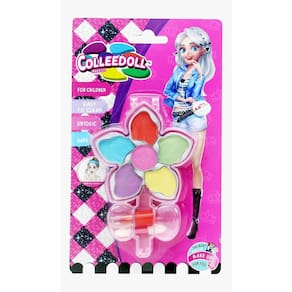 Maquia Bela - Boneca Flor com Maquiagem em Formato de Flor