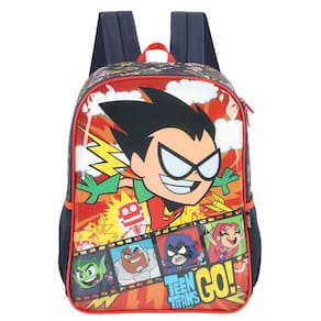 Mochila Jovens Titans Escolar Infantil De Alças Is41251Tg-Vm