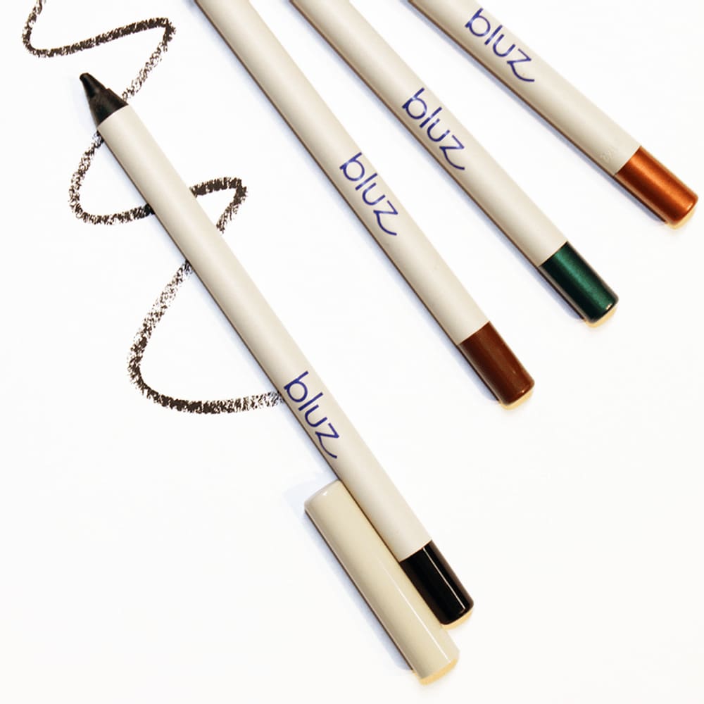 Bluz Lapis Delineador De Olhos Fly 1,2G Preto