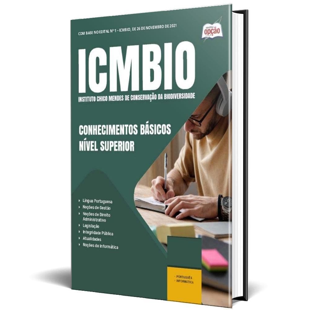 Apostila Icmbio 2025 - Conhecimentos Básicos Nível Superior