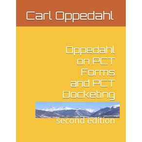 Livro Oppedahl sobre formulários PCT e documentação PCT, 2ª edição