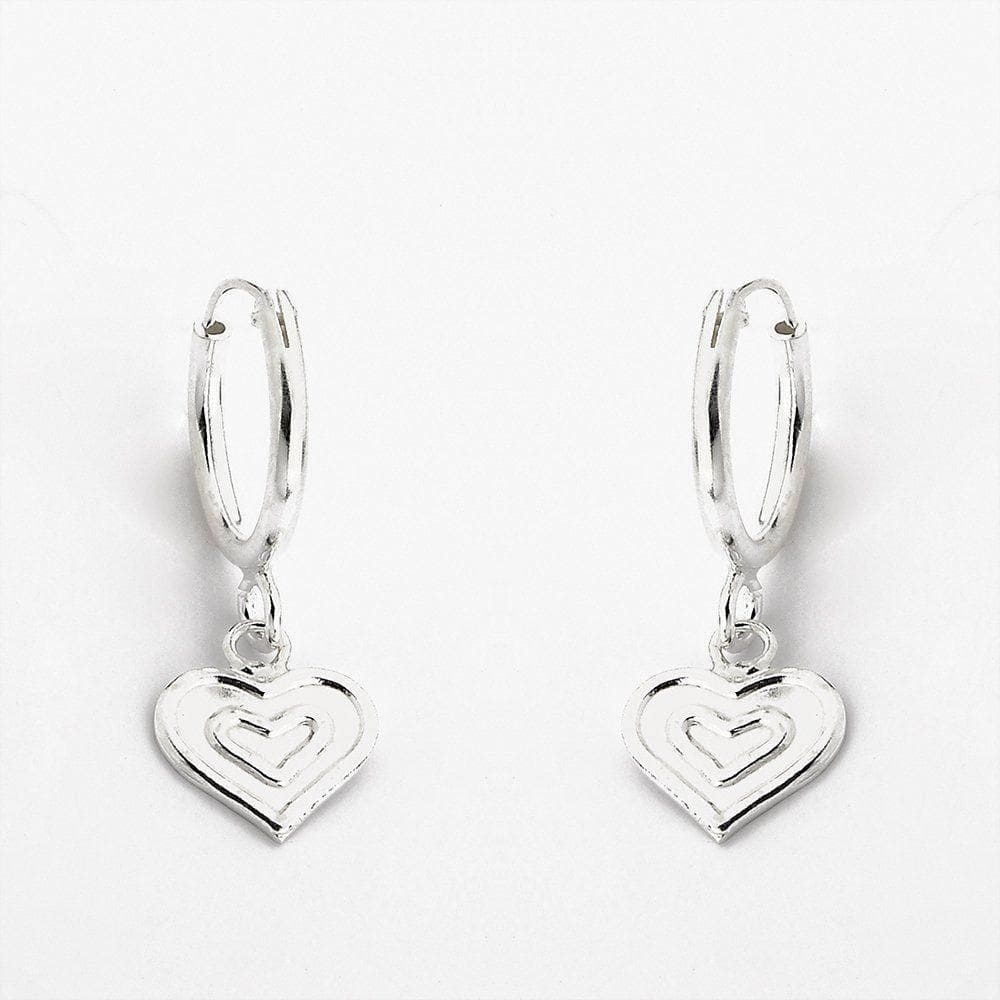 Brincos Argola Coração