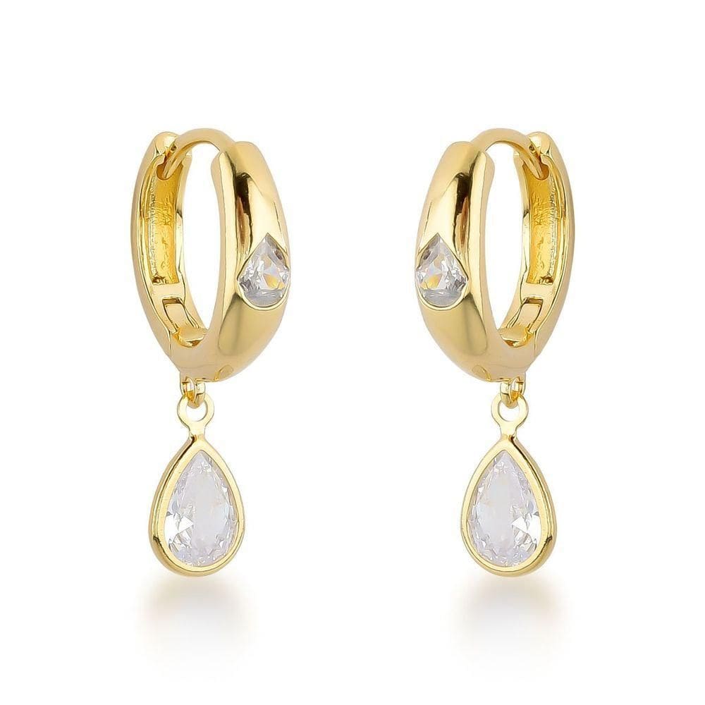 Brinco Banhado A Ouro 18k