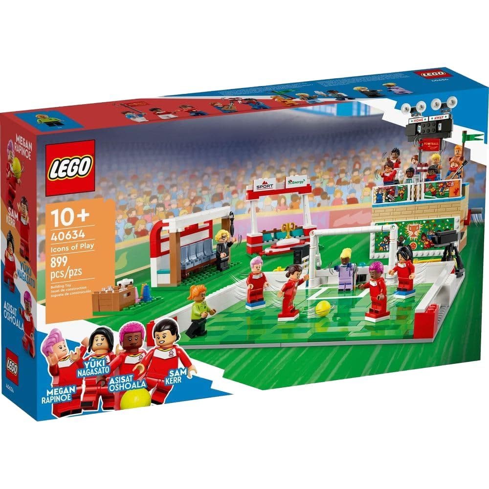 Tijolos de construção de brinquedos LEGO Brickheadz 40634 Icons of Play