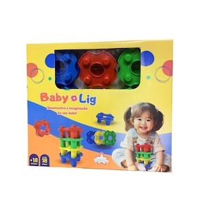 Brinquedo Peças Desenvolve A Imaginação Do Seu Bebê 18 Peças