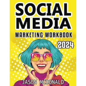 Livro Livro de exercícios de marketing de mídia social para empresas