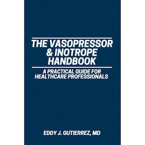 Livro O Guia Prático do Manual de Vasopressores e Inotrópicos
