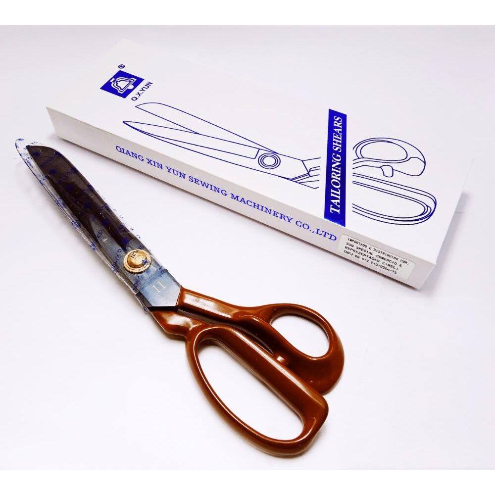 Tesoura de Corte para Alfaiate QX-9911 11MM Preta - QXyun