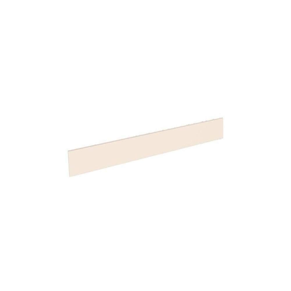 Multiuso De Cozinha Painel De Edição P- Fechamento Rodapé 120x14x1,5cm Off White - Henn