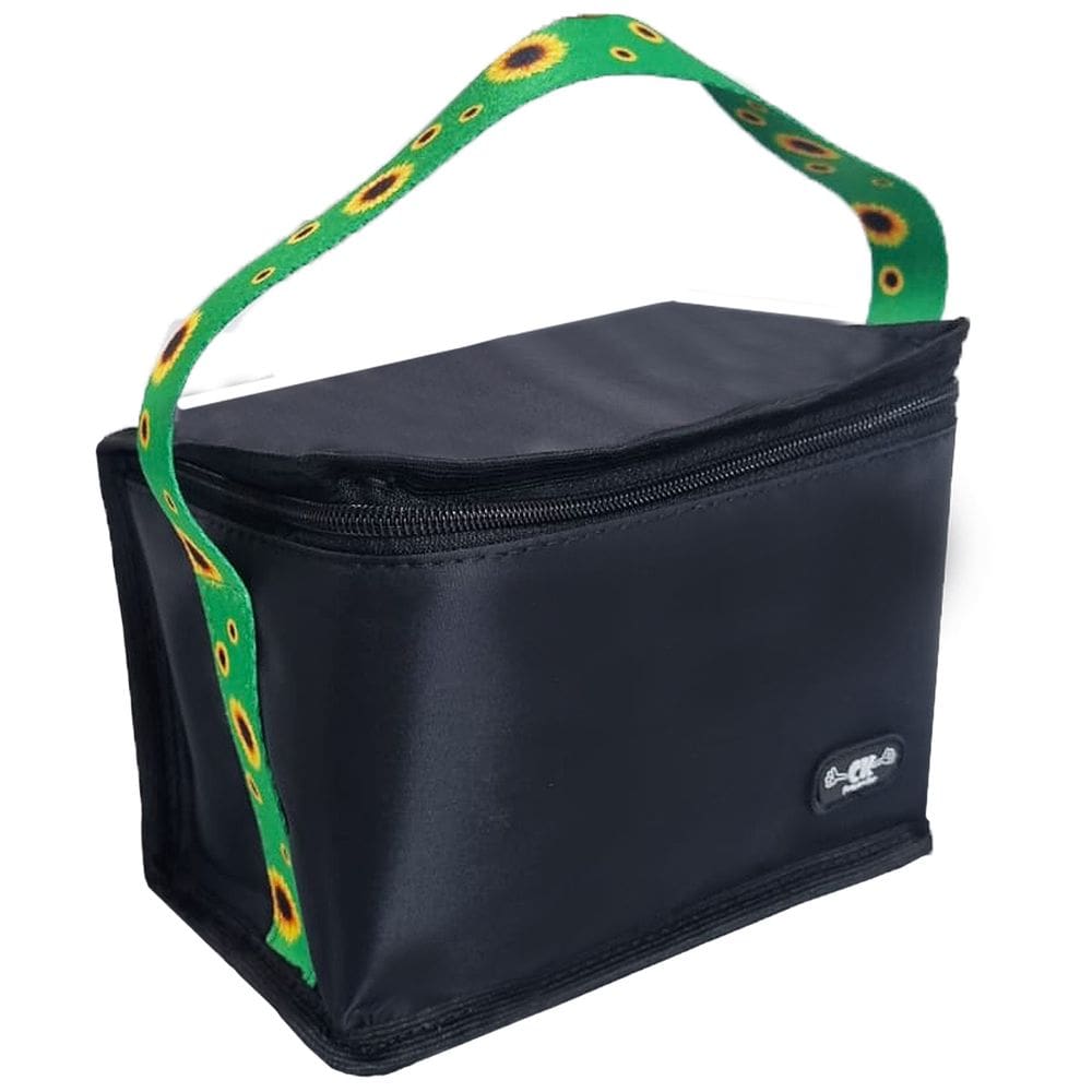 Bolsa Térmica Pequena Reforçada Cordão Girassol