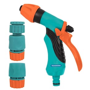 Conjunto para Irrigação com Engates Rápidos e Hidropistola - Tramontina 78581610