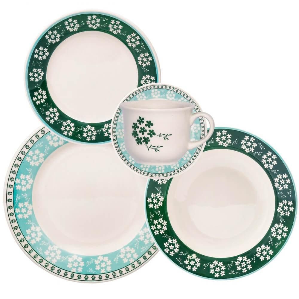 Aparelho de Jantar Donna Bosque 20 peças - Oxford Biona