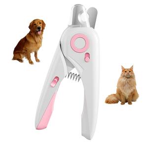 Cortador de Unha Pet Gato Cao Cachorro Animal de Estimaçao Lanterna Luz Led Lixa de Unha Eficiente Seguro Confortavel