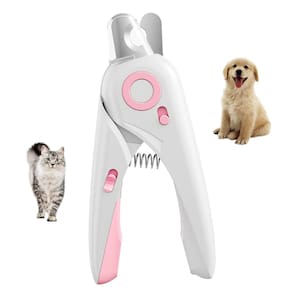 Cortador de Unha Cao Gato Pet Cachorro Animal de Estimaçao Lanterna Led Luz Lixa de Unha Resistente Eficiente Seguro Confortavel