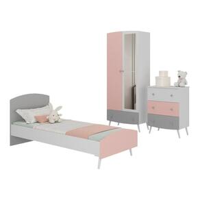 Quarto Infantil Completo com Colchão Incluso Doçura Multimóveis MP4333