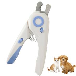Cortador de Unha Pet Gato Cao Cachorro Lixa de Unha Animal de Estimaçao Luz de Luz Led Resistente Seguro Eficiente