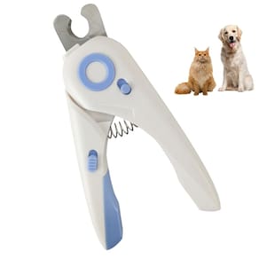 Cortador de Unha Pet Cachorro Cao Gato Luz Led Luz Lixa de Unha Animal de Estimaçao Eficiente Seguro Confortavel Resistente