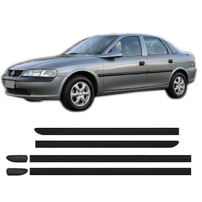 Friso Lateral Vectra 1996 A 1999 4 Portas Preto 2105A