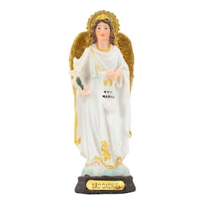 Imagem Enfeite Resina São Gabriel Arcanjo Pequeno 8cm