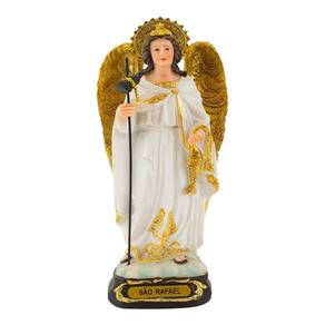 Imagem Enfeite Resina Arcanjo São Rafael Pequeno 13.5cm