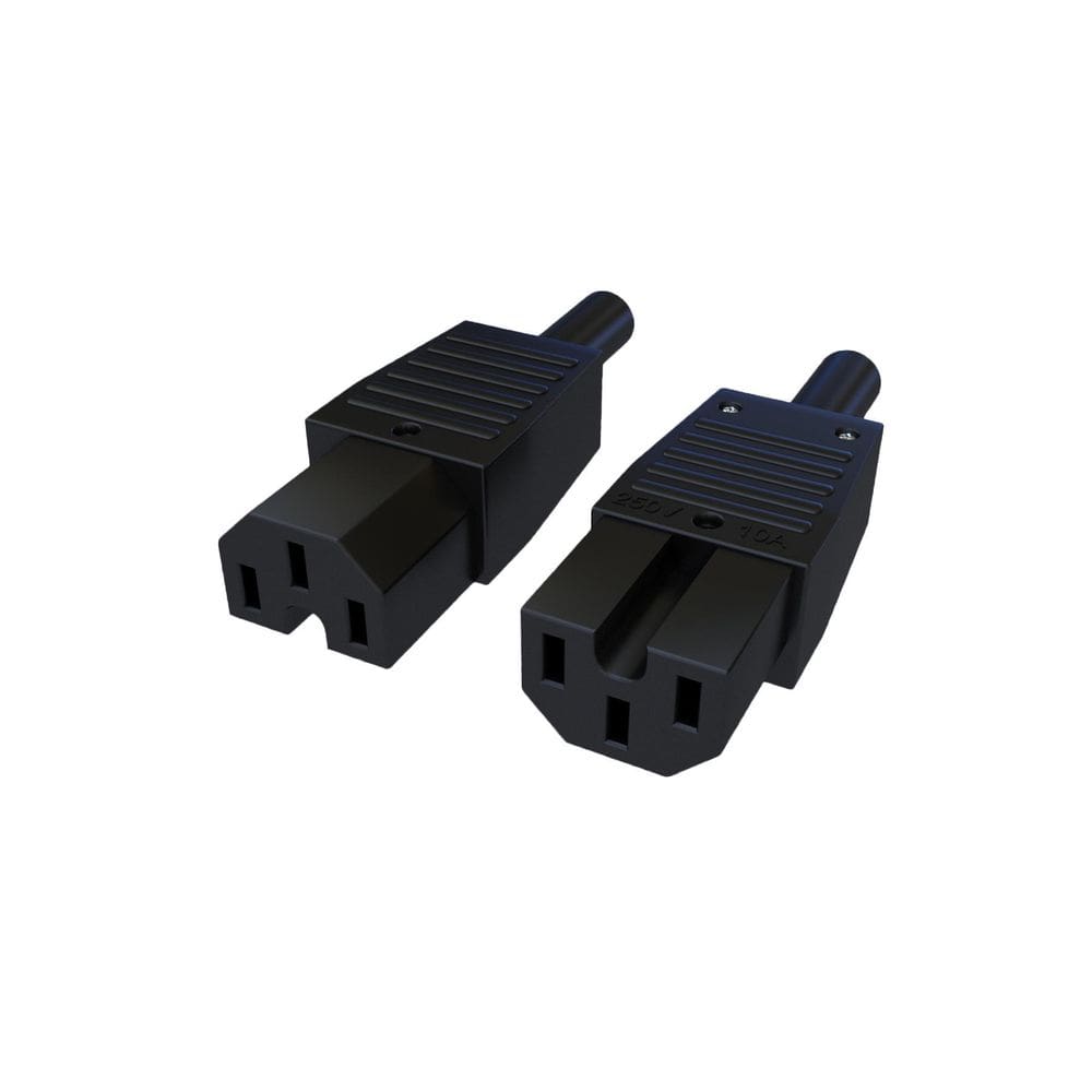Plugue Fêmea Iec320 C15 - 10A - 250V 2P+T