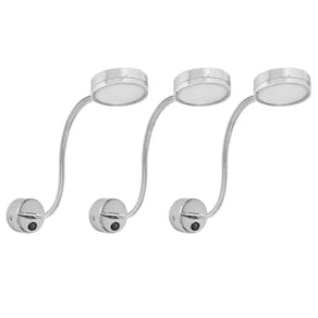 Kit 3 Arandela Leitura Direcionável Cabeceira Led 5W 3000K