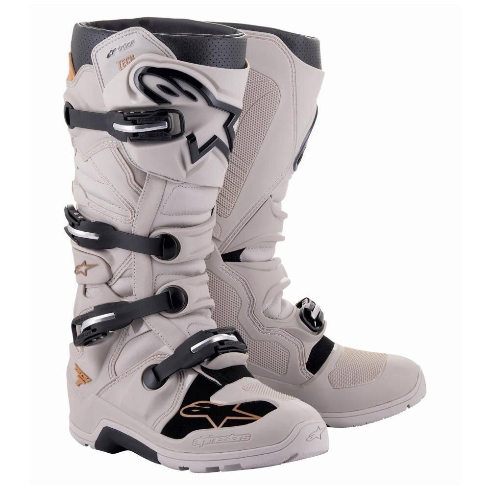 Bota Alpinestars Tech 7 Enduro Drystar Cinza | Casas Bahia