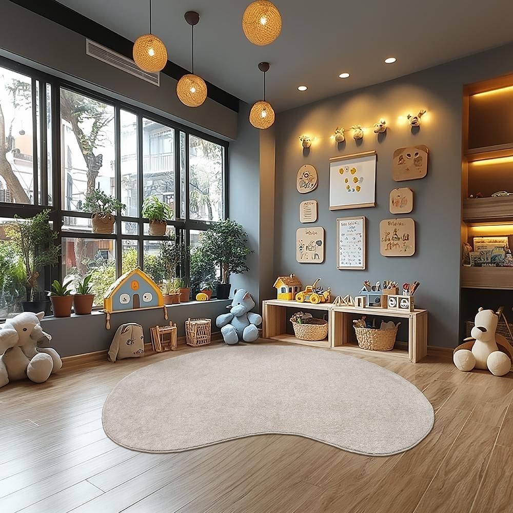 Tapete Relex N Feijão Areia 195x295cm Tapetes São Carlos