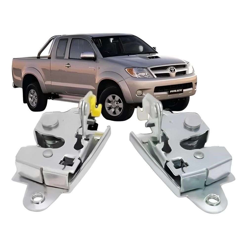 Par Fechadura Tampa Traseira Hilux 2005 á 2008