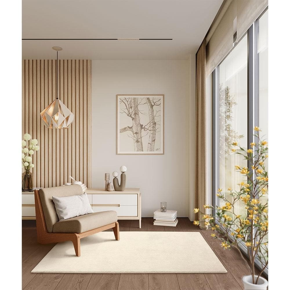 Tapete Ecletik Off-White 100x150cm Tapetes São Carlos