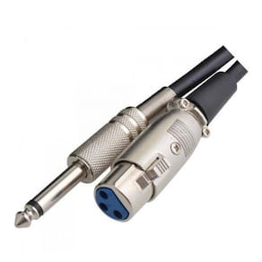 Cabo Para Instrumentos Xlr(f) X P10 5m Cbmc0001 Preto Storm