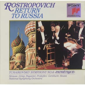 CD Tchaikovsky Symphony No. 6, Pathetique (Retorno à Rússia)