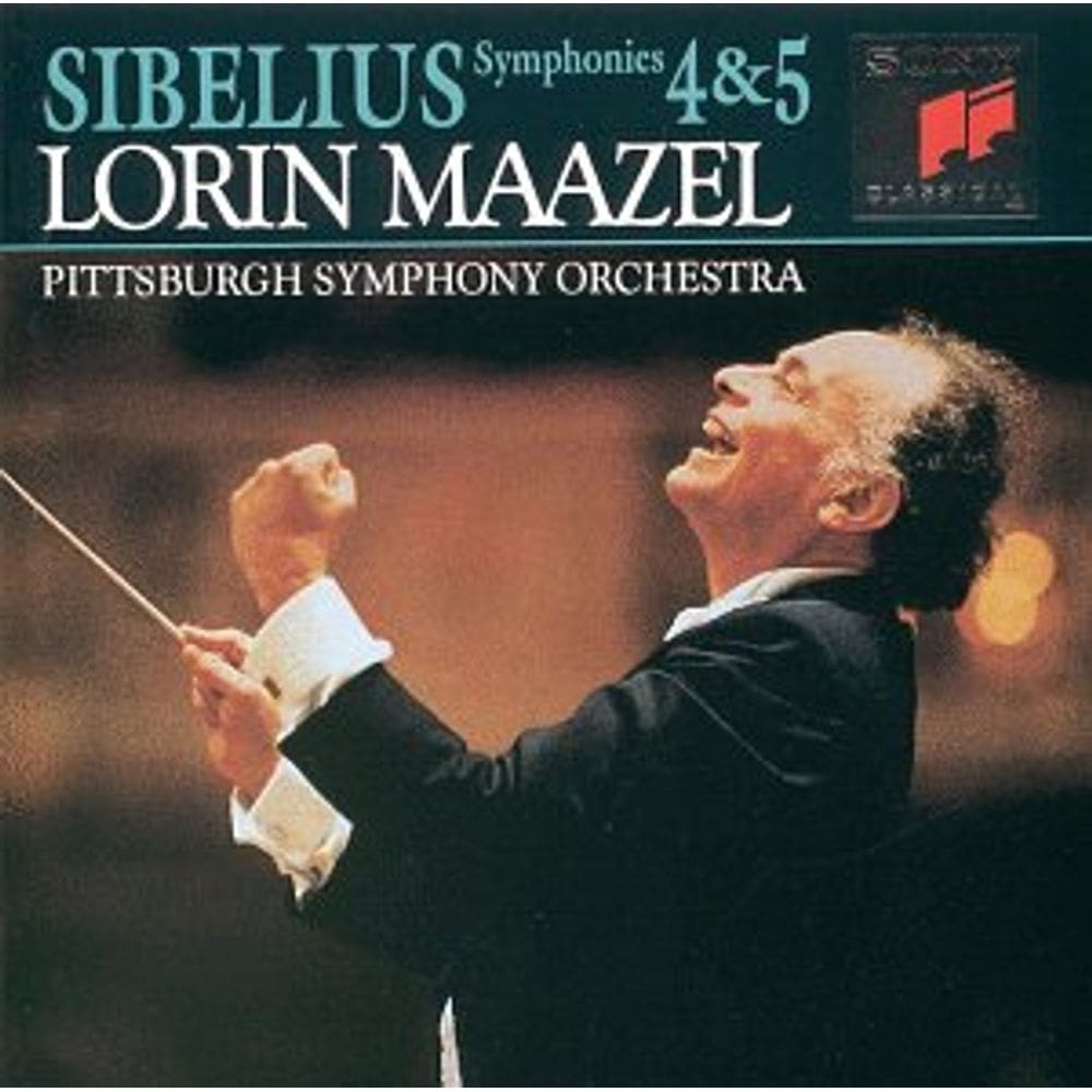 CD Sony Sibelius: Sinfonias 4 e 5