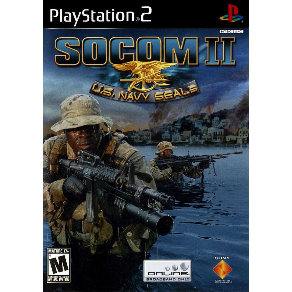 Videogame Sony Socom U.S. Navy Seals 2 para PS2