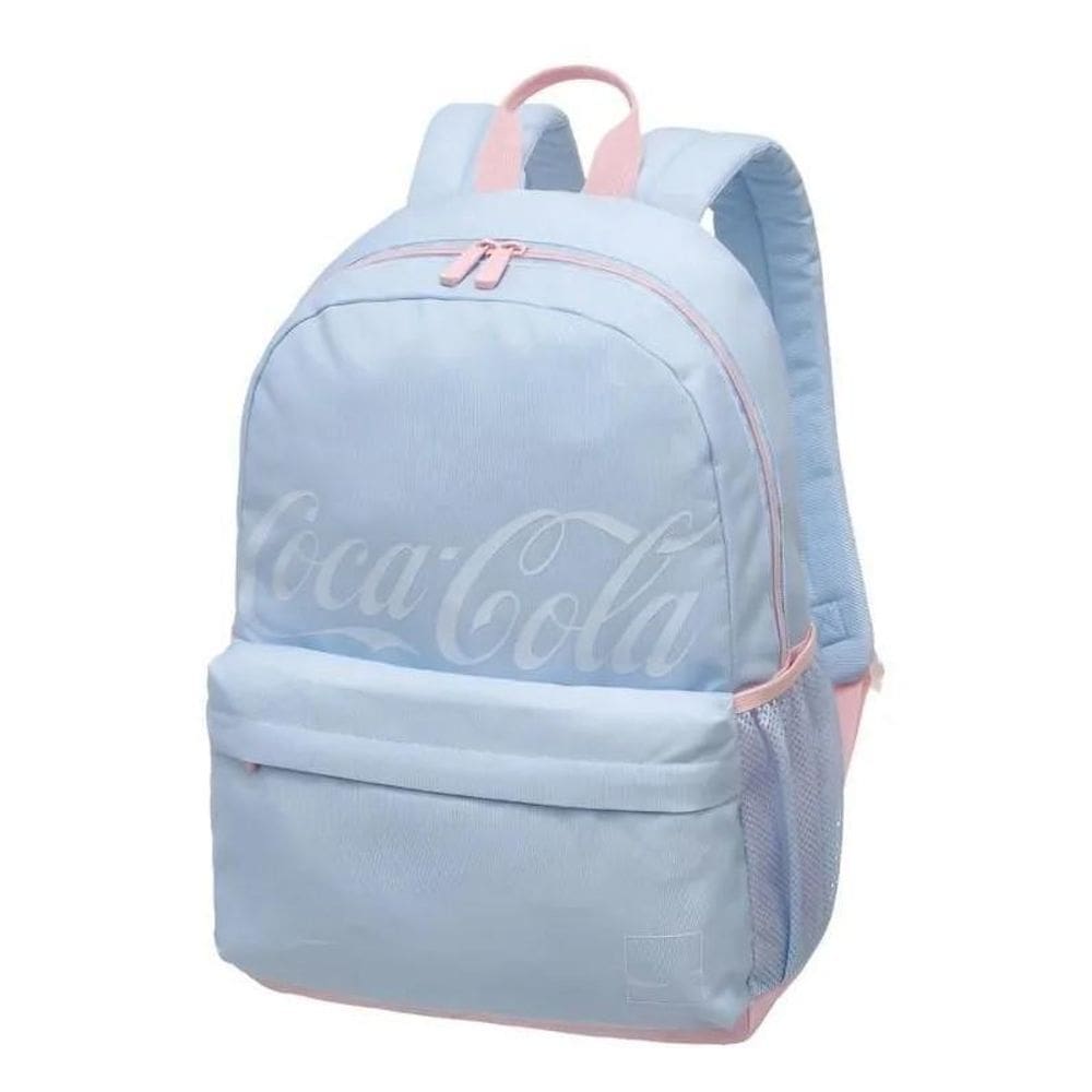 Mochila De Costas Coca Cola Soft Azul