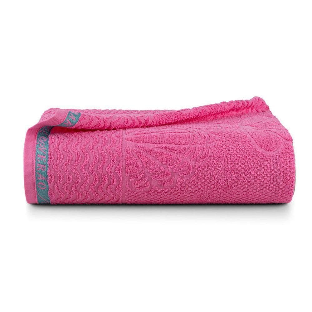 Toalhas De Banho Avulsa Beach Rosa