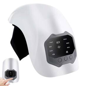 Massageador de Joelho Alivia Dor Tensao Vibraçao Aquecimento Massagem Relaxante Lesao Muscular Relaxamento Conforto