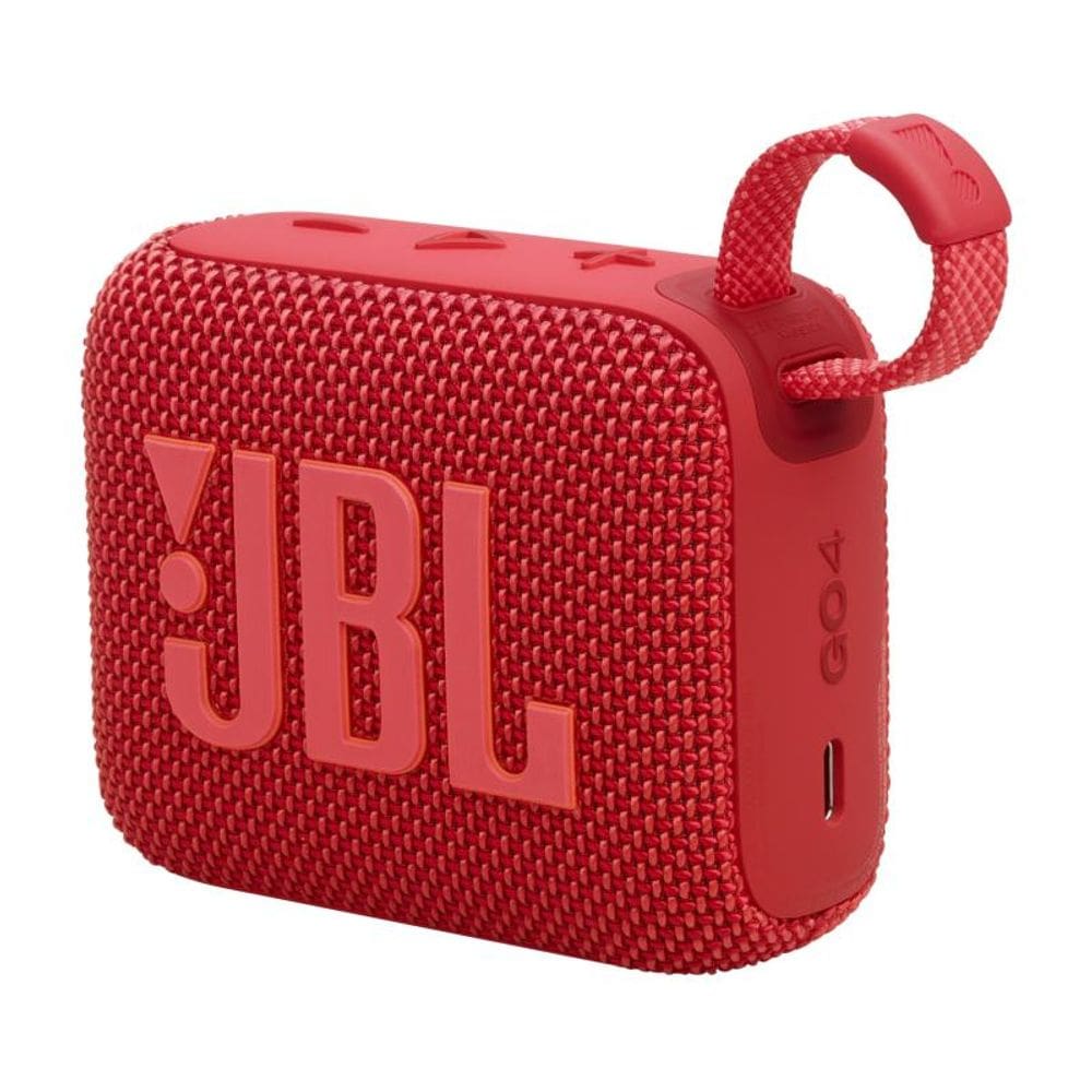 Caixa de Som Bluetooth JBL Go 4 Vermelha