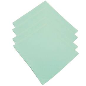 Kit 4 Guardanapos De Tecido Algodão Maldivas 39cmx39cm verde