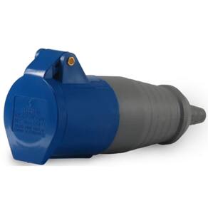 Acoplamento Móvel Soprano 3P+T+N IP44 16A 220\240Vca Azul