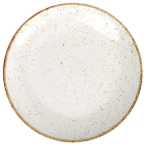 Prato Raso De Porcelana Rústico Marrom 25cm 1un - Tramontina 96980/012