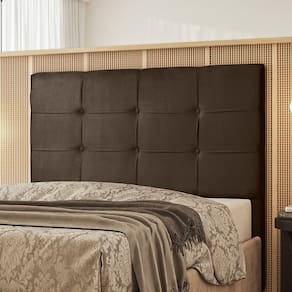 Cabeceira para Cama de Casal 140 Cm - Safira Marrom