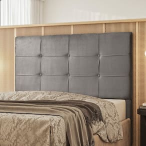 Cabeceira para Cama de Casal 140 Cm Safira Bege