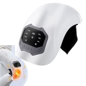 Massageador de Joelho Calor Massagem Fisioterapia Vibraçao Aquecimento Massagem Alivia Dor Lesao Muscular Relaxamento