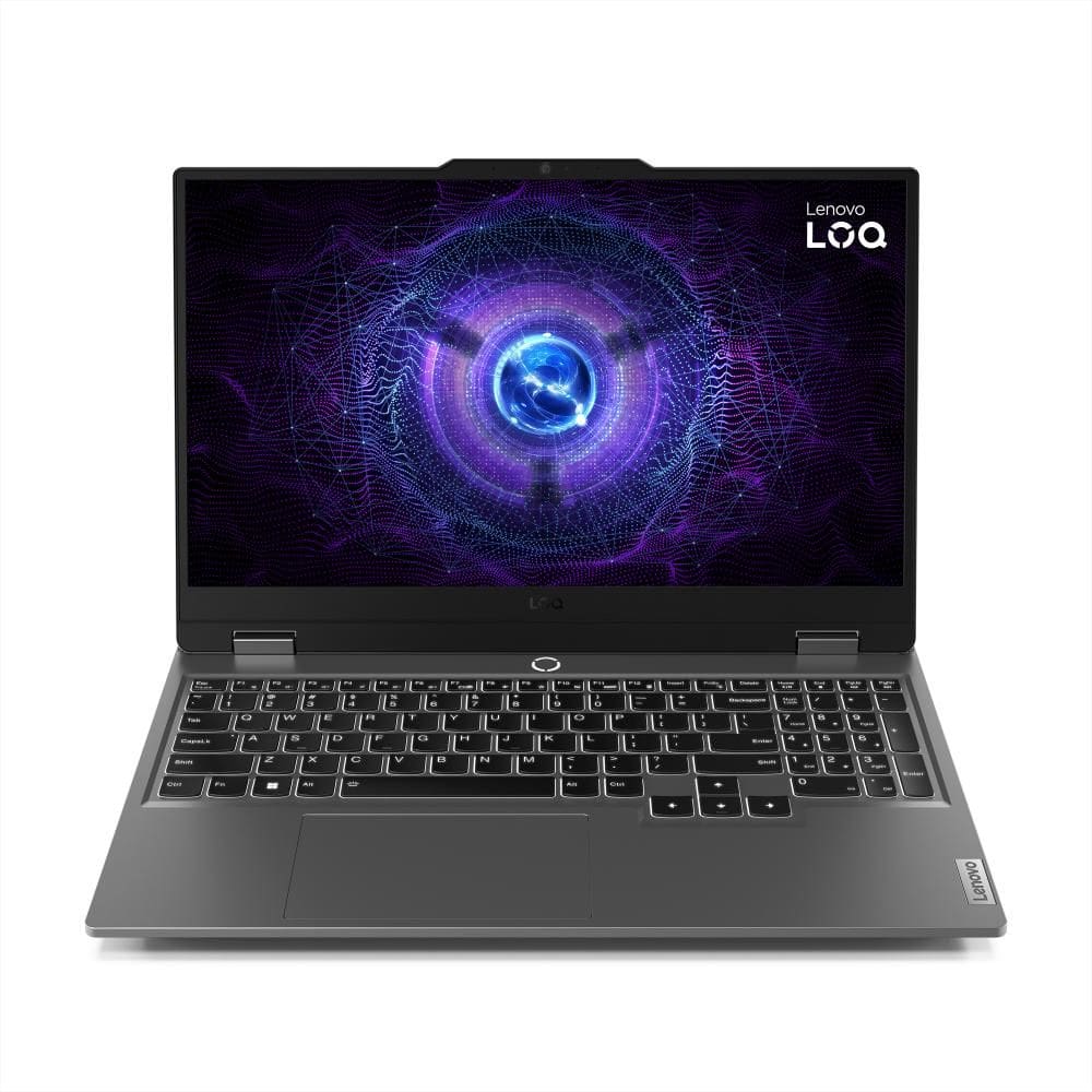 Notebook Lenovo LOQ 15IRX9 Intel Core i5-13450HX 16GB 512GB SSD RTX 3050 Windows 11 15.6” - 83KH0006BR Luna Grey