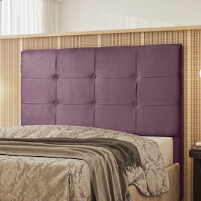 Cabeceira para Cama de Solteiro 90 Cm Safira Rose