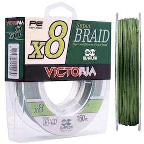 Linha Multifilamento Victoria 8x 76lb 0,50mm Verde 150m