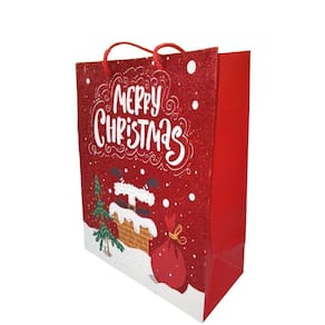 Sacola-Embalagem Presente 32x26x10cm N2404070 Natal 2-Quanhe Sacola/Embalagem Presente 32x26x10cm N2404070 Natal 2-Quanhe