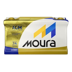 Bateria AGM Moura Start Stop 105Ah MA105DD Audi A6 A7 A8 Q7 S8 Avant Allroad TFSI Sportback Ambition